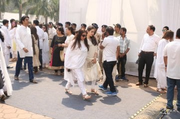 Celebs Condolence To Sridevi At Mumbai